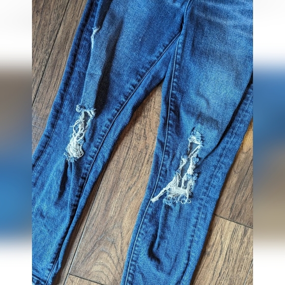 BKE Stella Mid Rise Slim Fit Ankle Skinny Jeans Womens Size 26 Distress Stretch. - Picture 10 of 15